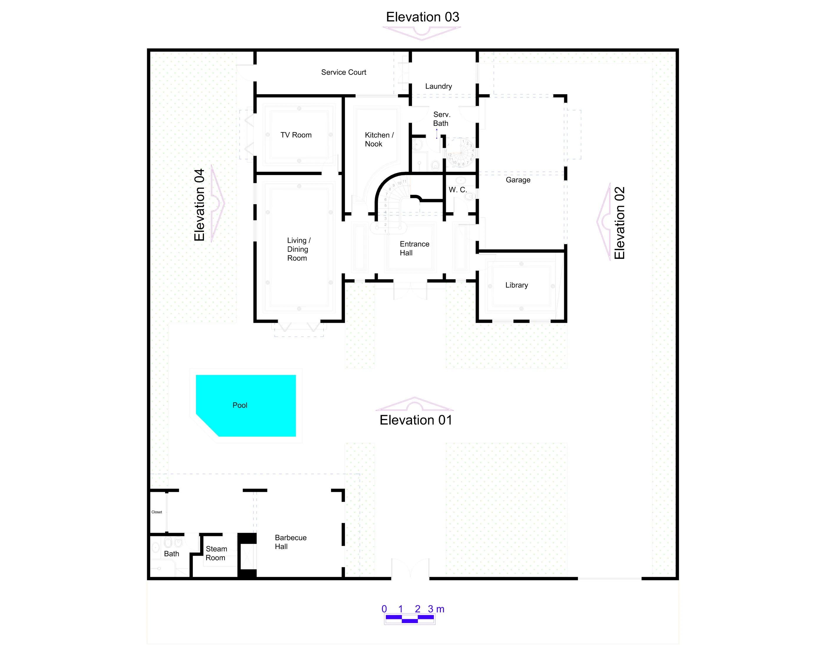 02 - First Floor Plan